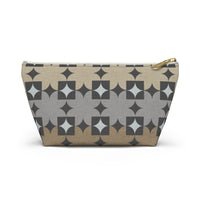 World's Fair Accessory Pouch w T-bottom in Brown